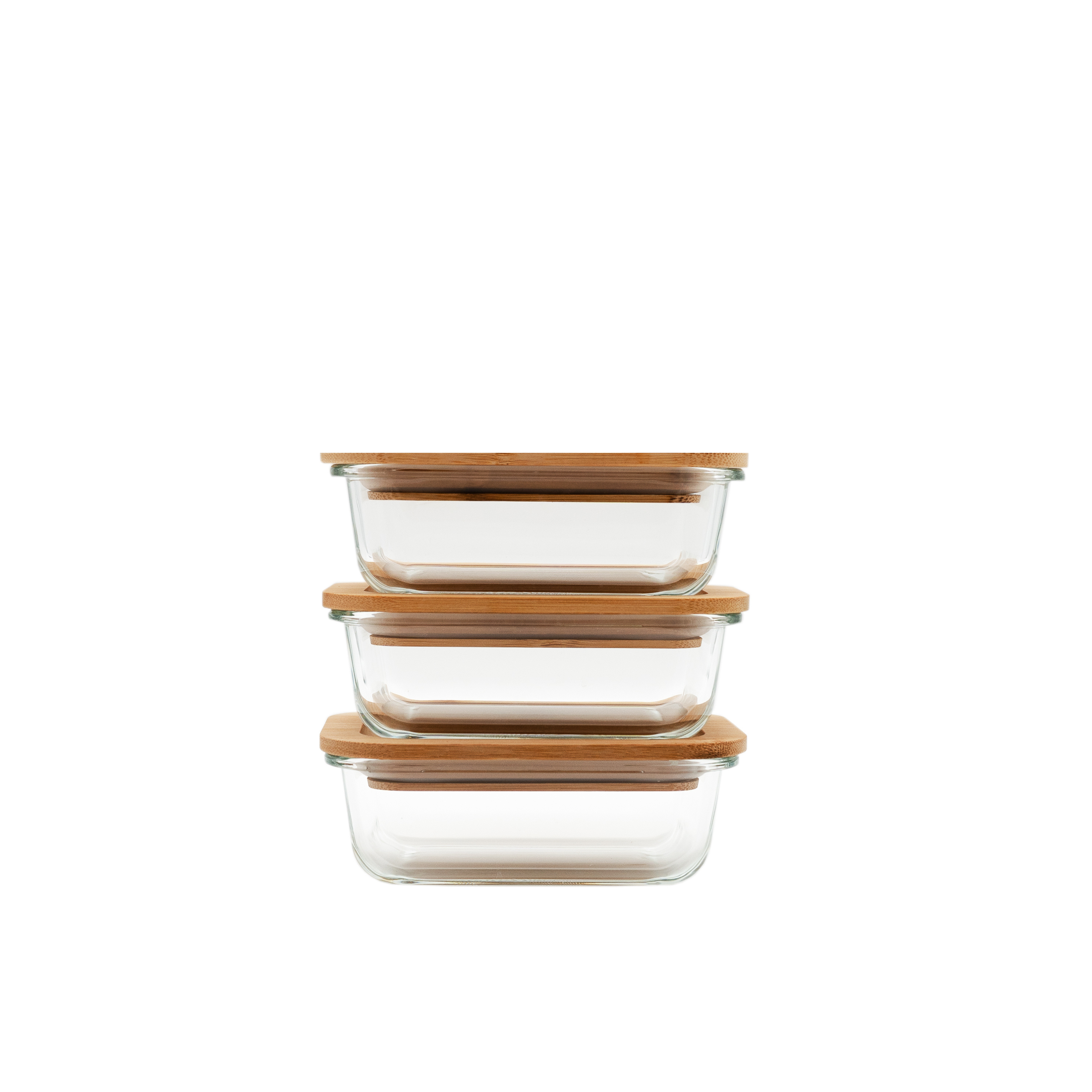 Set de 3 Cajas Meal Prep 370ml