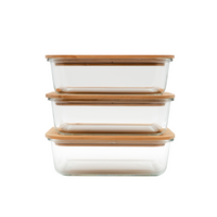 Boîtes Meal Prep, lot de 3, 1500 ml