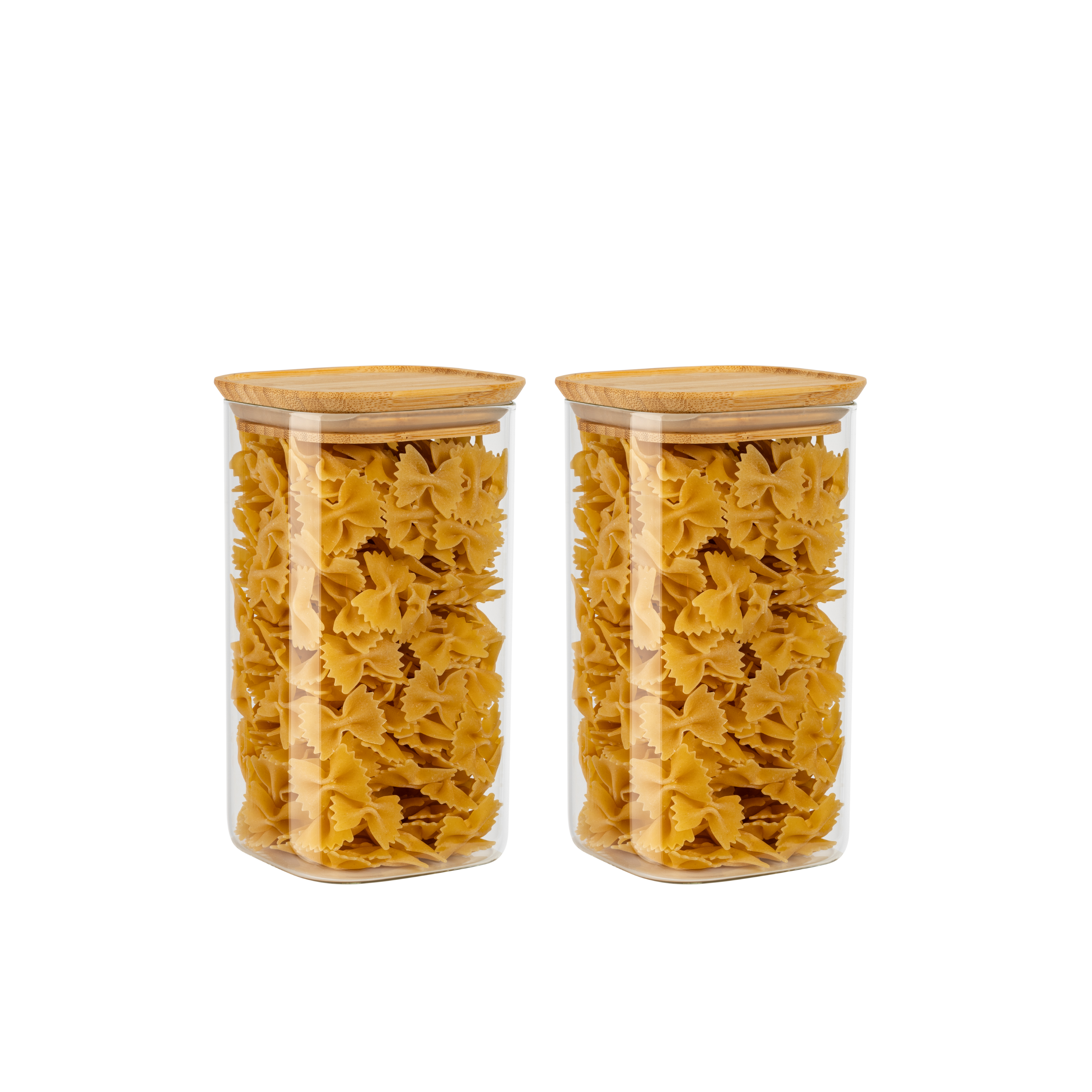 Storage jars set of 2 1400ml