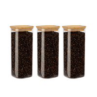 Storage jars set of 3 1400ml