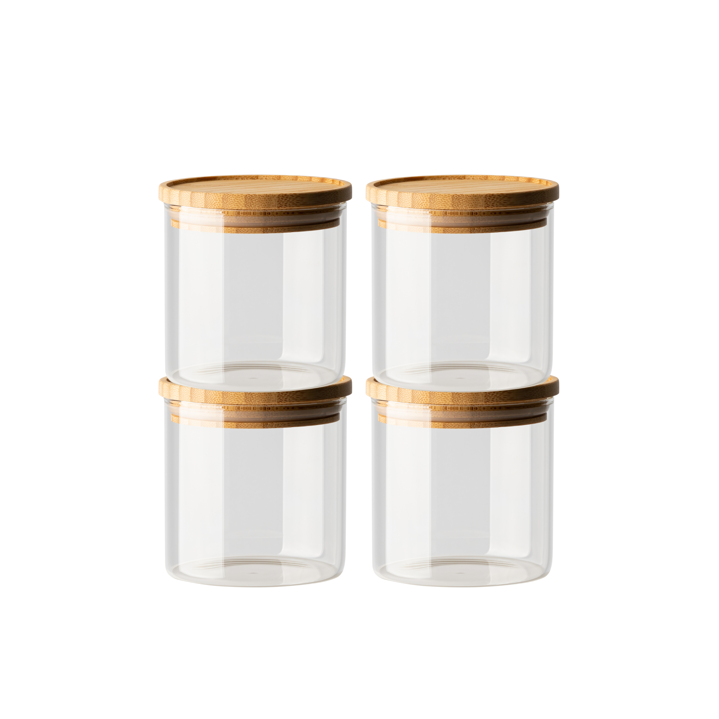 Storage jars set of 2 1400ml