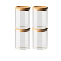 Storage jars set of 2 1400ml